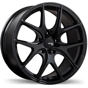 Fast Wheels – FC04 – Black – 17″x8″ 35mm – All weather Wheels – FC04-1780-12BE+35C726
